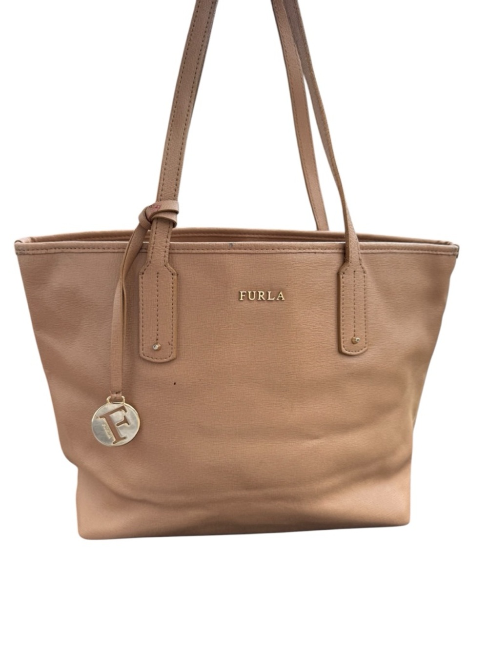 Furla Tan Leather Tote